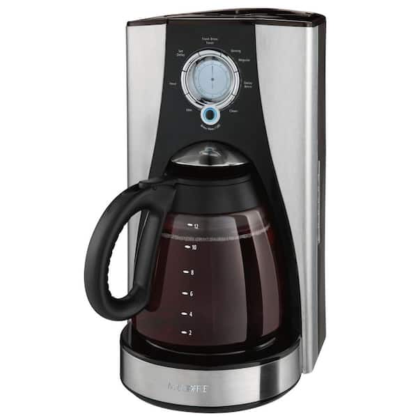 Mr. Coffee 12-Cup Programmable Coffee Maker in Stainless Steel-DISCONTINUED