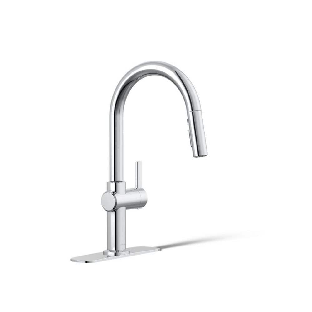 KOHLER Clarus Single Handle Pull Down Sprayer Kitchen Faucet