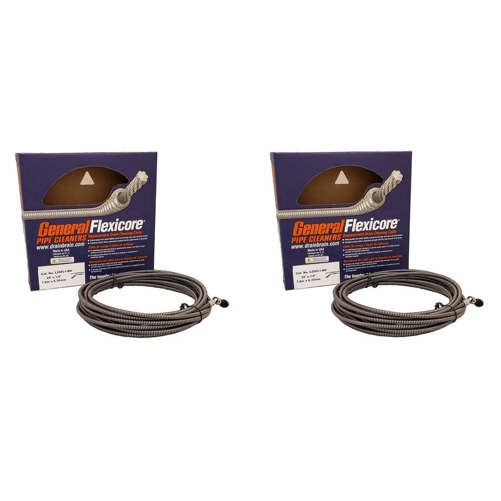 Drain Cleaner Replacement Cable and Cutter Set