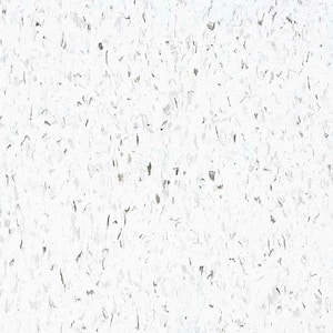 Take Home Sample - Standard Excelon Imperial Texture Classic White Vinyl Composition Commercial Tiles - 6 in. x 6 in.