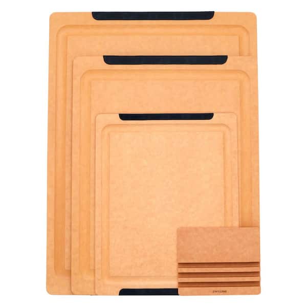 Plant Fiber 4-pc Rectangular Cutting Board Set