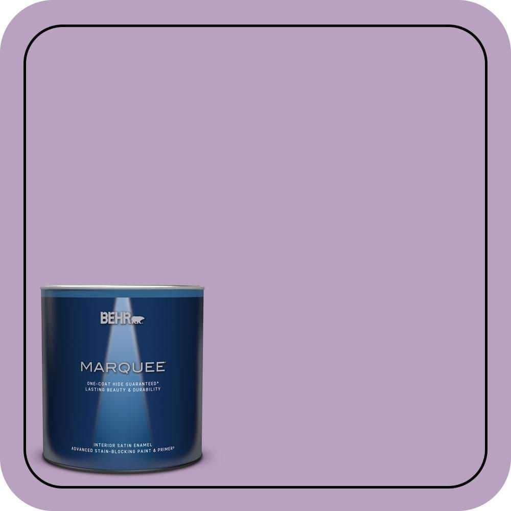1 qt. #660D-4 Lilac Rose Satin Enamel Interior Paint & Primer price history on PriceWatchPro