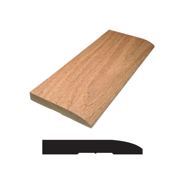 Weaber WM 713 1/2 in. x 3-1/4 in. Oak Base Molding