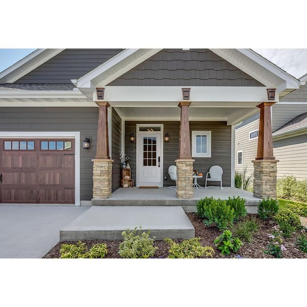 36 in. x 80 in. 12 Lite Primed Steel Prehung Right-Hand Outswing Front Door