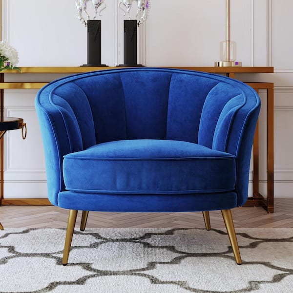 royal blue vanity chair