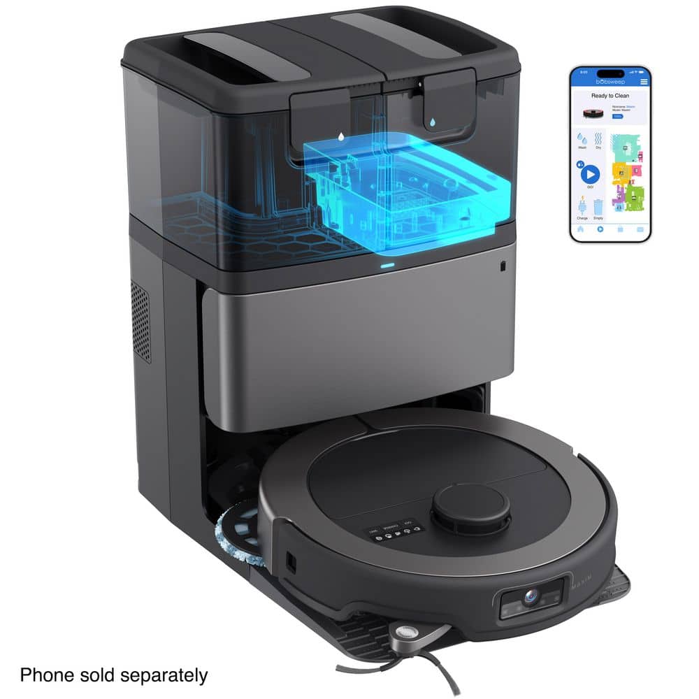 Maxim Combo Robot Vacuum with Smart Navigation in Titanium Black, with 20000 Pa Suction, and Auto-Wash & Auto-Empty Dock price history on PriceWatchPro
