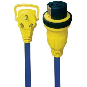 E-Zee Grip Locking Extension Cord - 25 ft., 30 Amp-50 Amp