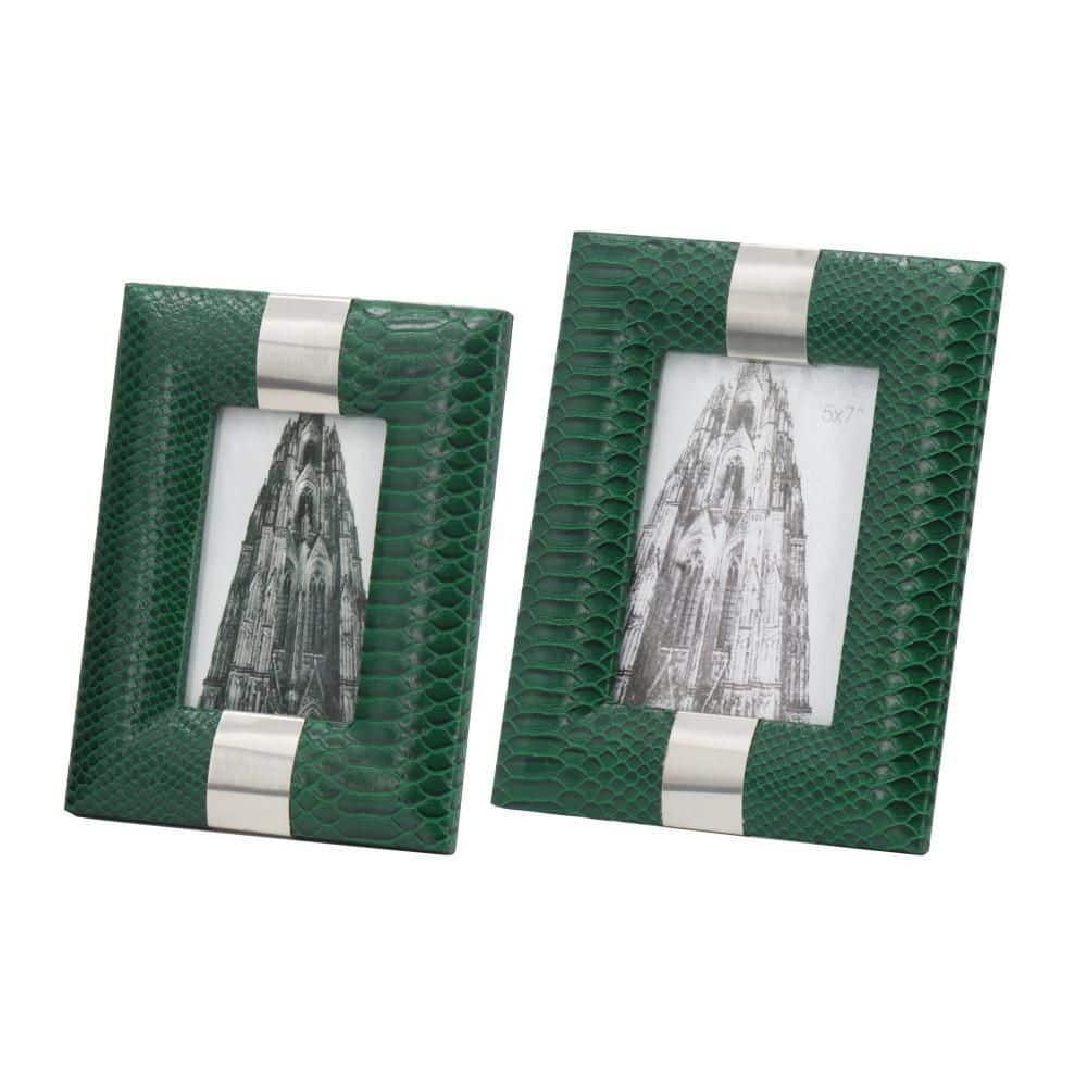 UPC 805845791447 product image for Morelet Picture Frames - Set of 2 - Green | upcitemdb.com
