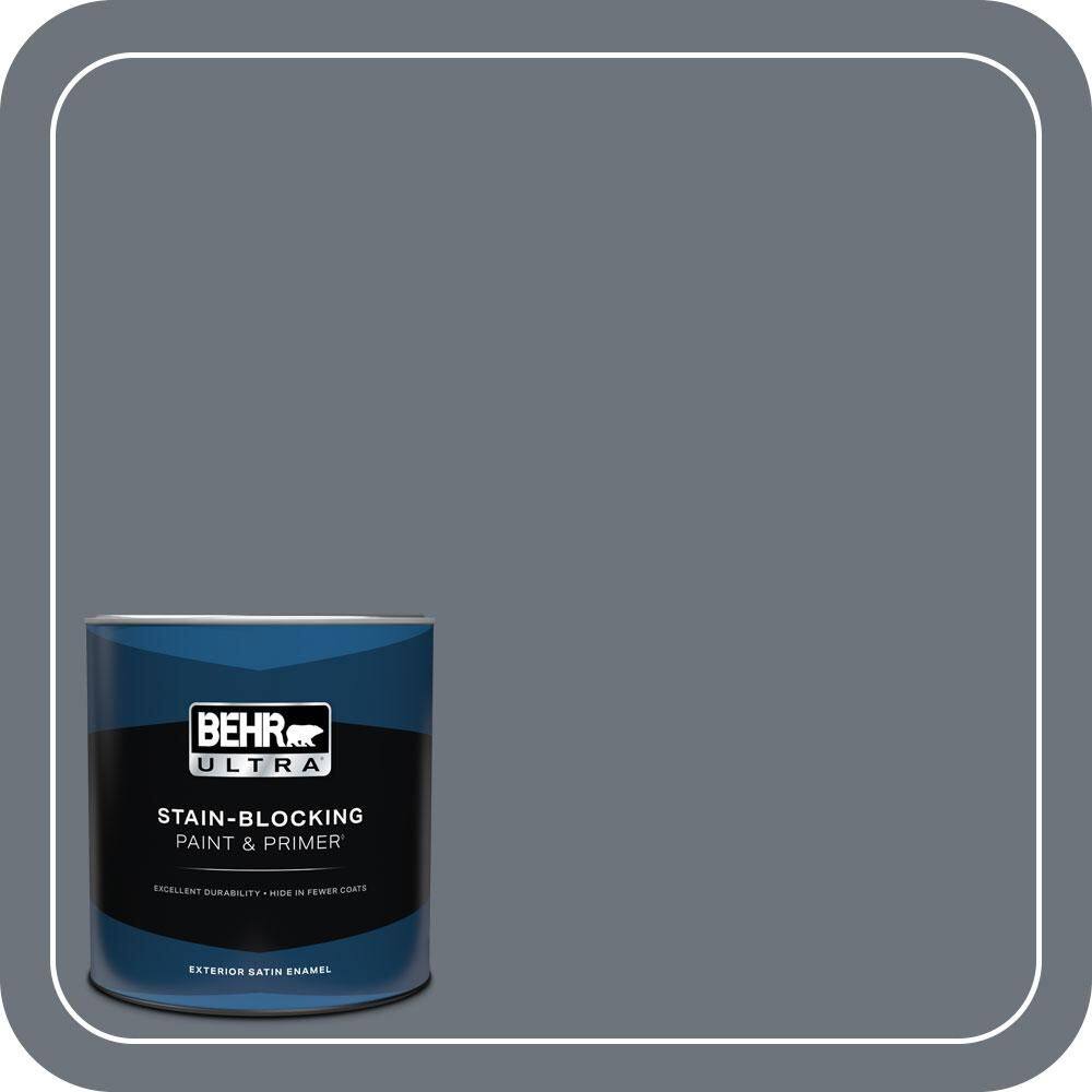 1 qt. #750F-5 Silver Hill Satin Enamel Exterior Paint & Primer price history on PriceWatchPro