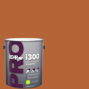 1 gal. #250D-7 Caramelized Orange Eggshell Interior Paint