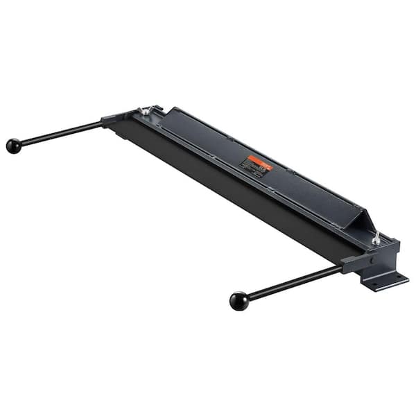 48" Box & Pan Brake, 0-130°20 Gauge Steel / 14 Gauge Aluminum, Portable Metal Bender with Power Handle