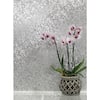 Crushed Velvet Foil Wallpaper Silver Arthouse 294301