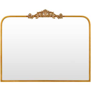 Aarlen 29 in. x 36 in. Gold Framed Decorative Mirror