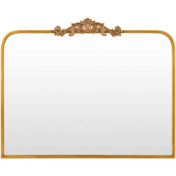 Aarlen 29 in. x 36 in. Gold Framed Decorative Mirror
