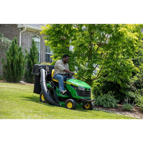 John Deere GX345 Lawn & Garden Tractor Power Flow Blower Assembly (48C  Mower) (W/Quick-Tatch) -PC9078 Jacksheave & Belt 54C High-Performance Power  Flow: MATERIAL COLLECTION SYSTEM
