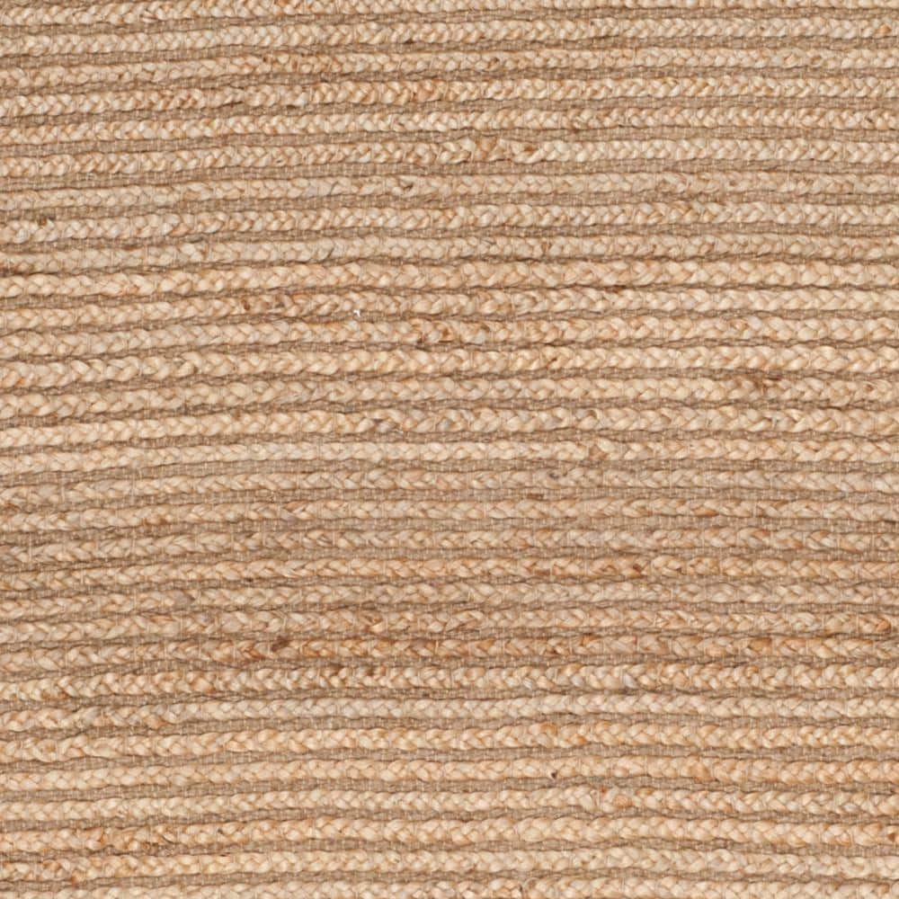 Coastal Charm Handwoven Jute 8' x 10' Natural Area Rug