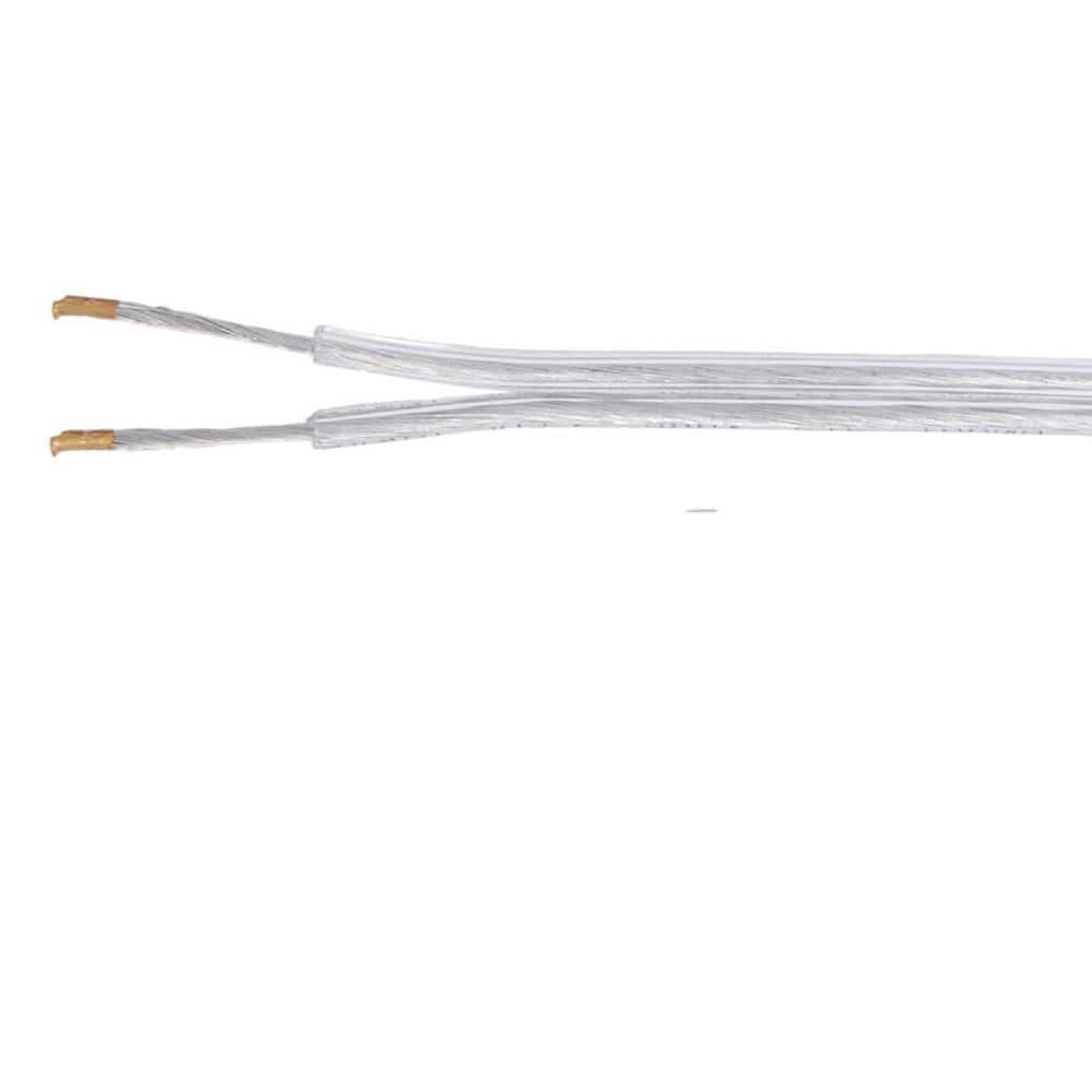Southwire 10 ft. 18/2 Silver Stranded CU SPT-1 Lamp Wire 56176340 - The ...