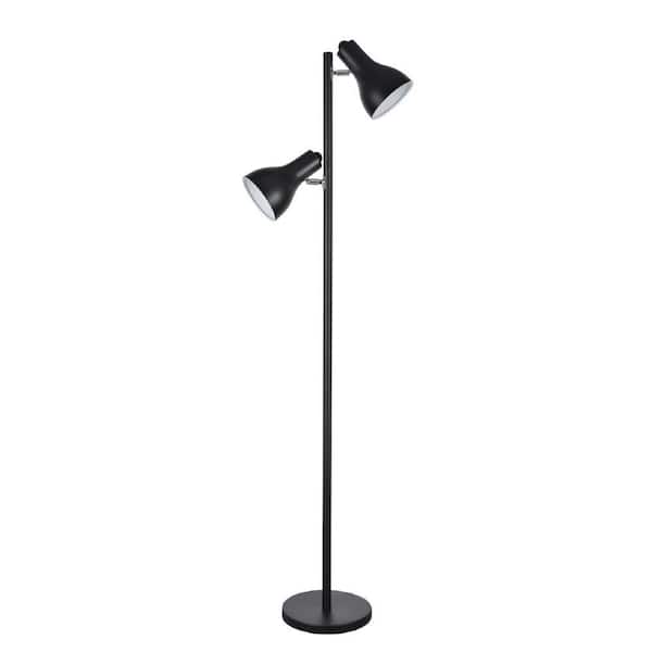 Aspen Creative Corporation 63 in. Matte Black Adjustable Tree