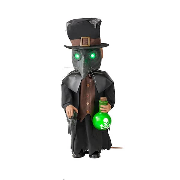 3.5 FT Wicked Woods Animated LED Plague Rat