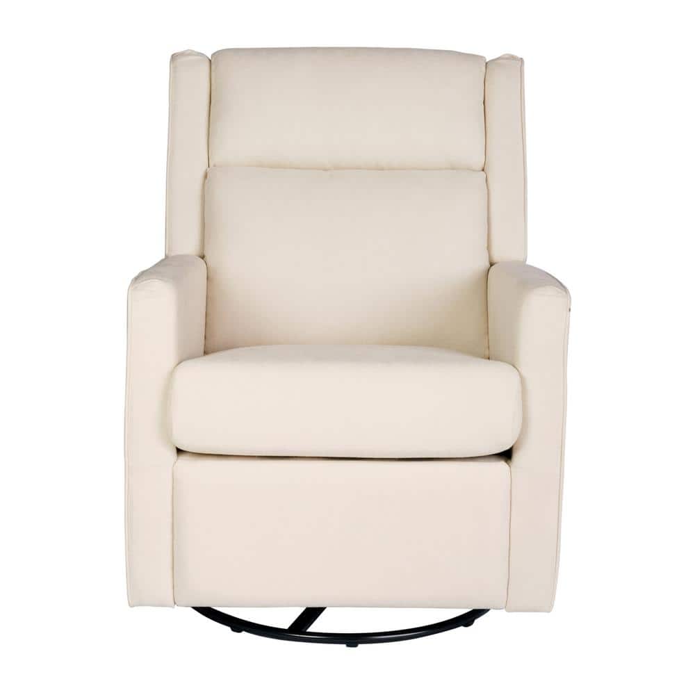 Lucy Off-White Fabric 3-in-1 Manual Recliner