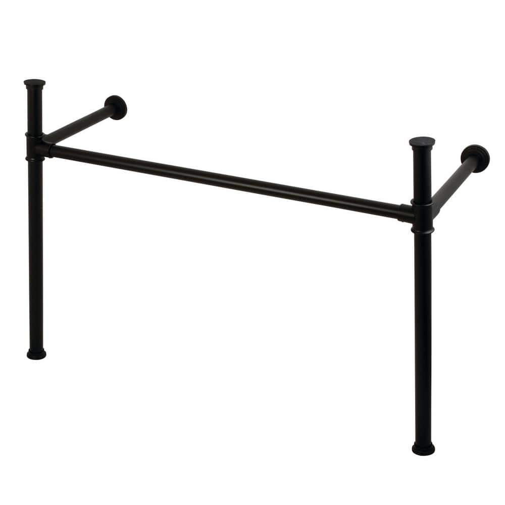 Kingston Brass Imperial Stainless Steel Console Table Legs in Matte ...