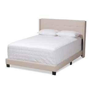 Lisette Beige Queen Bed