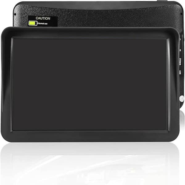 Lukyamzn 9 in. Truck RV Car GPS Navigation System with 2025 Maps Free Lifetime Updates Custom Routes Speed Warnings