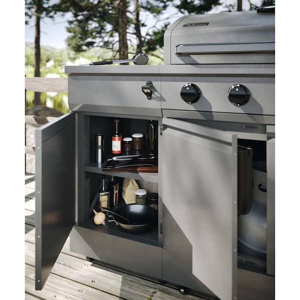 TYTUS Fresno 5-Burner LP/NG Convertible Grill in Gunmetal TYTUS Fresno 5-Burner LP/NG Convertible Grill in Gunmetal