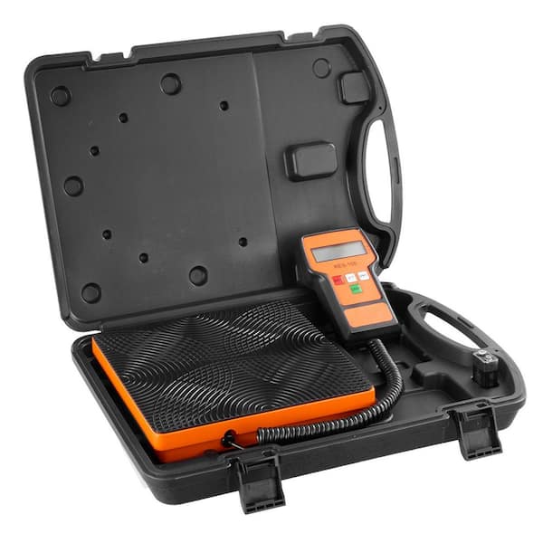 Refrigerant Scale 110 lbs. HAVC Charging Recovery Freon Scale, 2 g Precision Electronic Digital Recovery Weight Scale