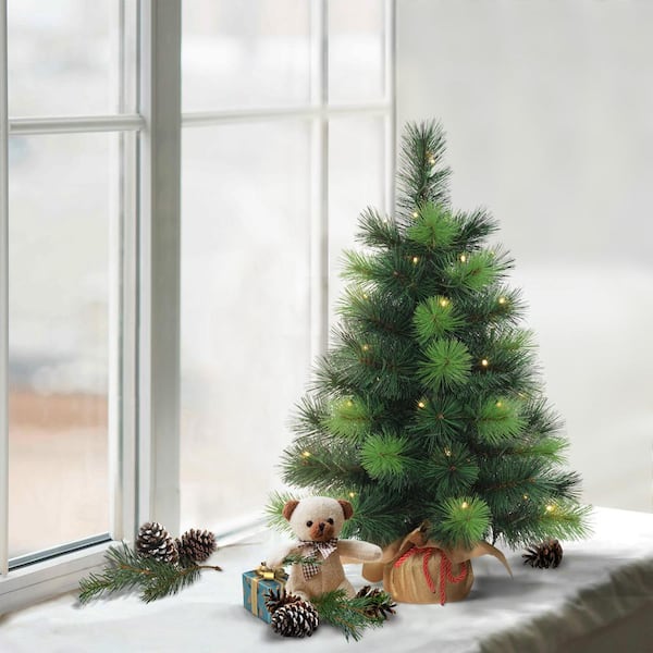 Green Artificial Pine Branches Christmas Trees Hanging Placements