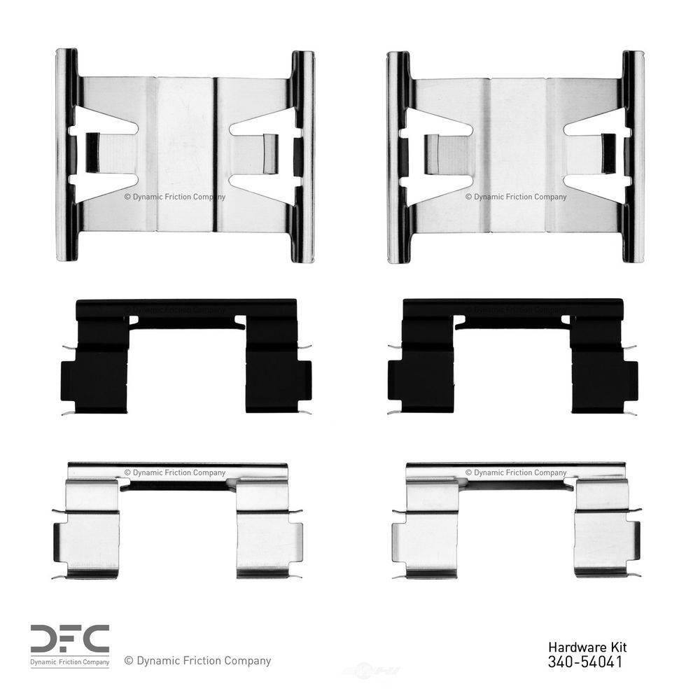 DFC Disc Brake Hardware Kit 340-54041 - The Home Depot