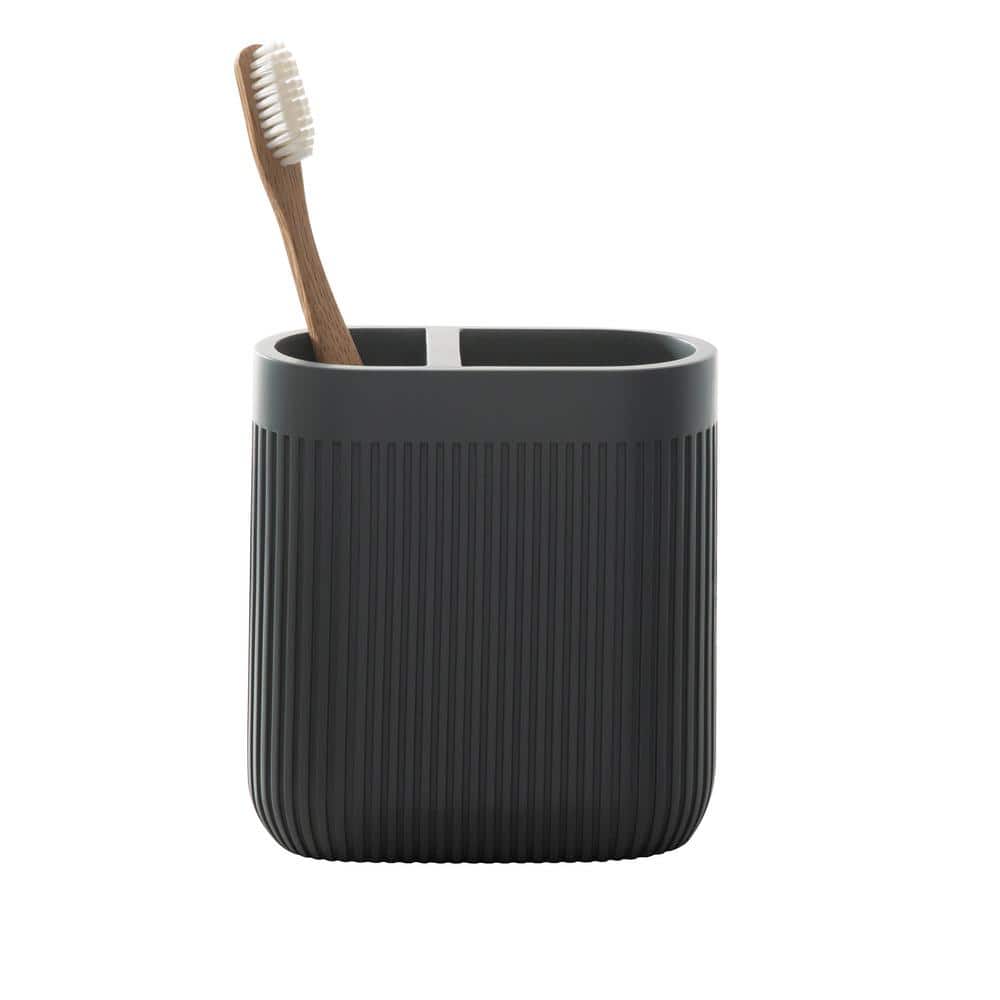 m MODA at home enterprises ltd. Corbett Toothbrush Holder Grey 106081