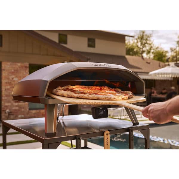 OONI 16 in. Bamboo Pizza Peel and Serving Board UU-P0B900 - The