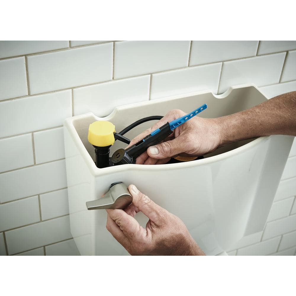 Fluidmaster Universal Fit Chrome Toilet Tank Lever with Adjustable Arm