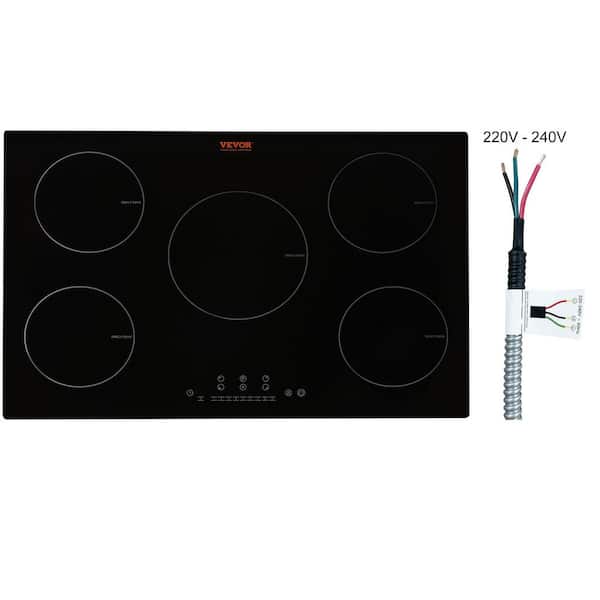 Electric Cooktop 30 in. 5 Burners Induction Stove Top 9200 Watt Built-in Magnetic Cooktop