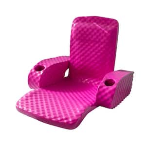 Flamingo Pink Folding Swimming Pool Float Armchair
