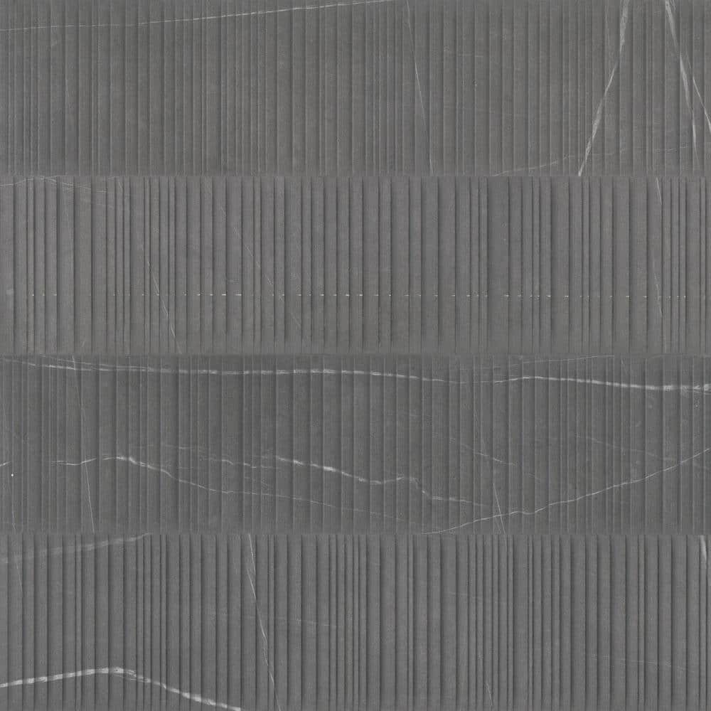 Sample-Nomade 4 in. x 5 in. Matte Noir Porcelain Tile price history on PriceWatchPro
