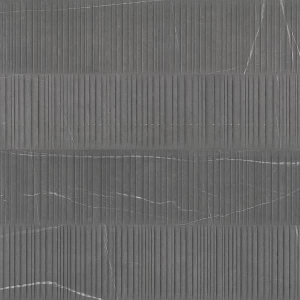 Bedrosians Sample-Nomade 4 in. x 5 in. Matte Noir Porcelain Tile