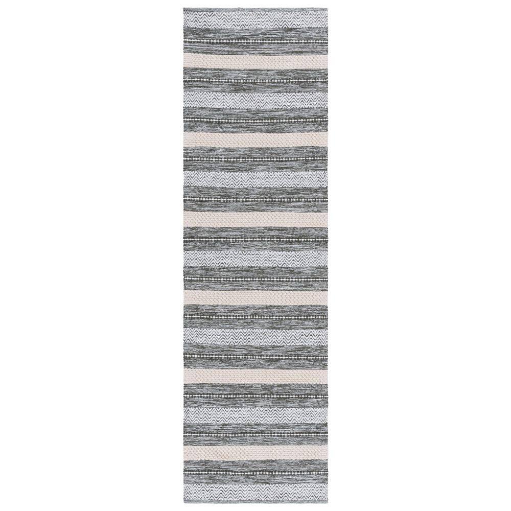 Montauk 2 ft. x 8 ft. Green/Ivory Modern Striped Runner Rug price history on PriceWatchPro