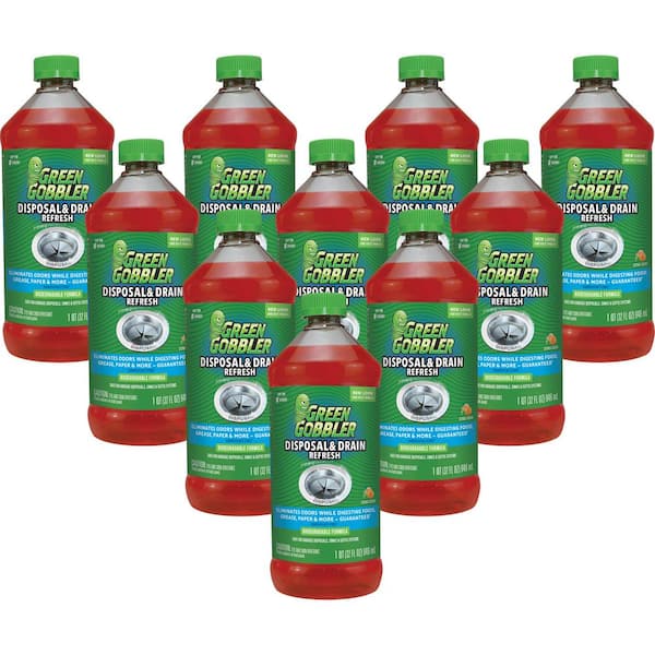 Green Gobbler Refresh Drain Disposal Cleaner Citrus Scent 32 Oz Bottle Case  Of 3 - Office Depot