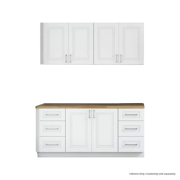 MILL'S PRIDE Greenwich Verona White Plywood Shaker Stock Ready to