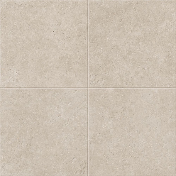 Corso Italia Pietra Limestone White 24 in. x 24 in. x 0.75 in. Stone Look Porcelain Paver (Case of 2)