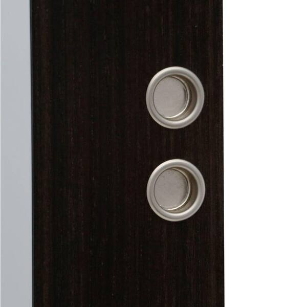 Impact Plus 42 in. x 96 in. Mir-Mel Espresso Mirror Solid