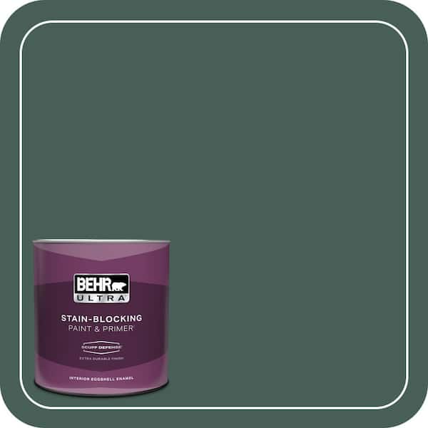 BEHR ULTRA 1 qt. #M440-7 Rainforest Extra Durable Eggshell Enamel Interior Paint & Primer