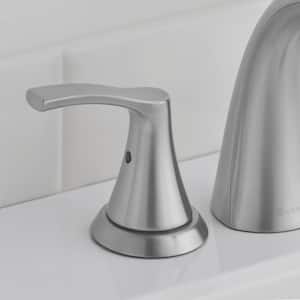 Arnette 8 in. Widespread Double-Handle High-Arc Bathroom Faucet in Brushed Nickel