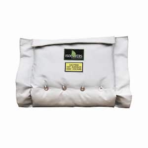 UniTherm Ceramic Fiber Insulation Blanket Roll, 8#Density, 2300 F, 0.5 x 48 x 50' - R 5