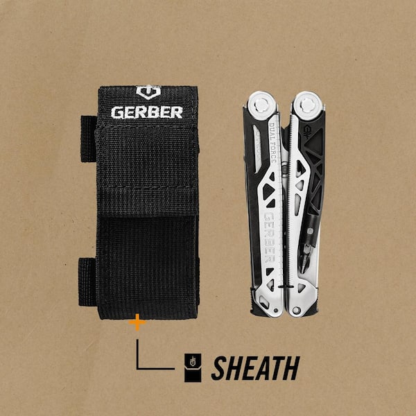 Gerber Dual Force 12-N-1 Plier Multi-Tool with Sheath 30 Gerber Dual Force 12-N-1 Plier Multi-Tool with Sheath 30