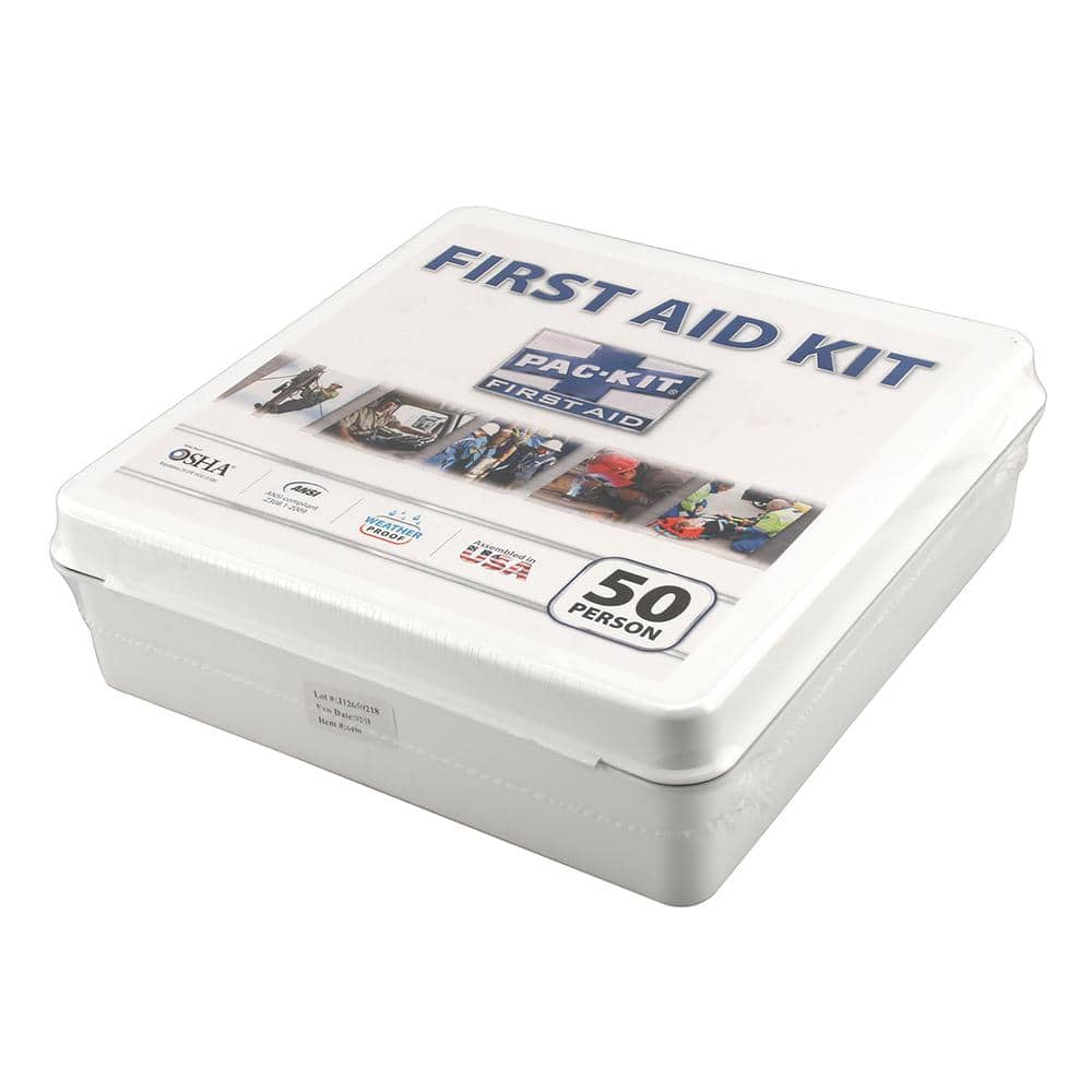 50-Person, Weatherproof Plastic Case, Industrial Work First Aid Kit price history on PriceWatchPro