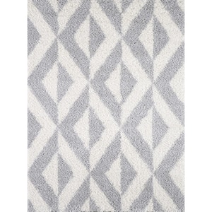 Pax Light Grey Illusions 9 ft. x 13 ft. Area Rug