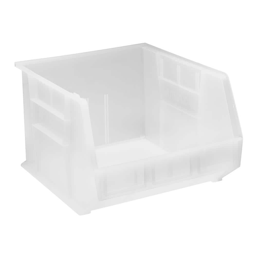 Ultra Series 27.00 Qt. Stack and Hang Bin in Clear (3-Pack) price history on PriceWatchPro